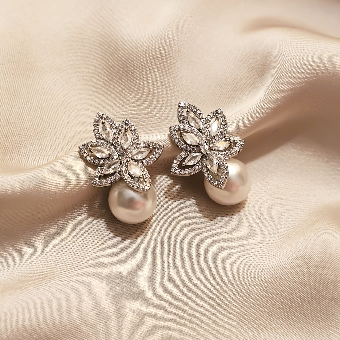 Royal Luster Pearl Earrings