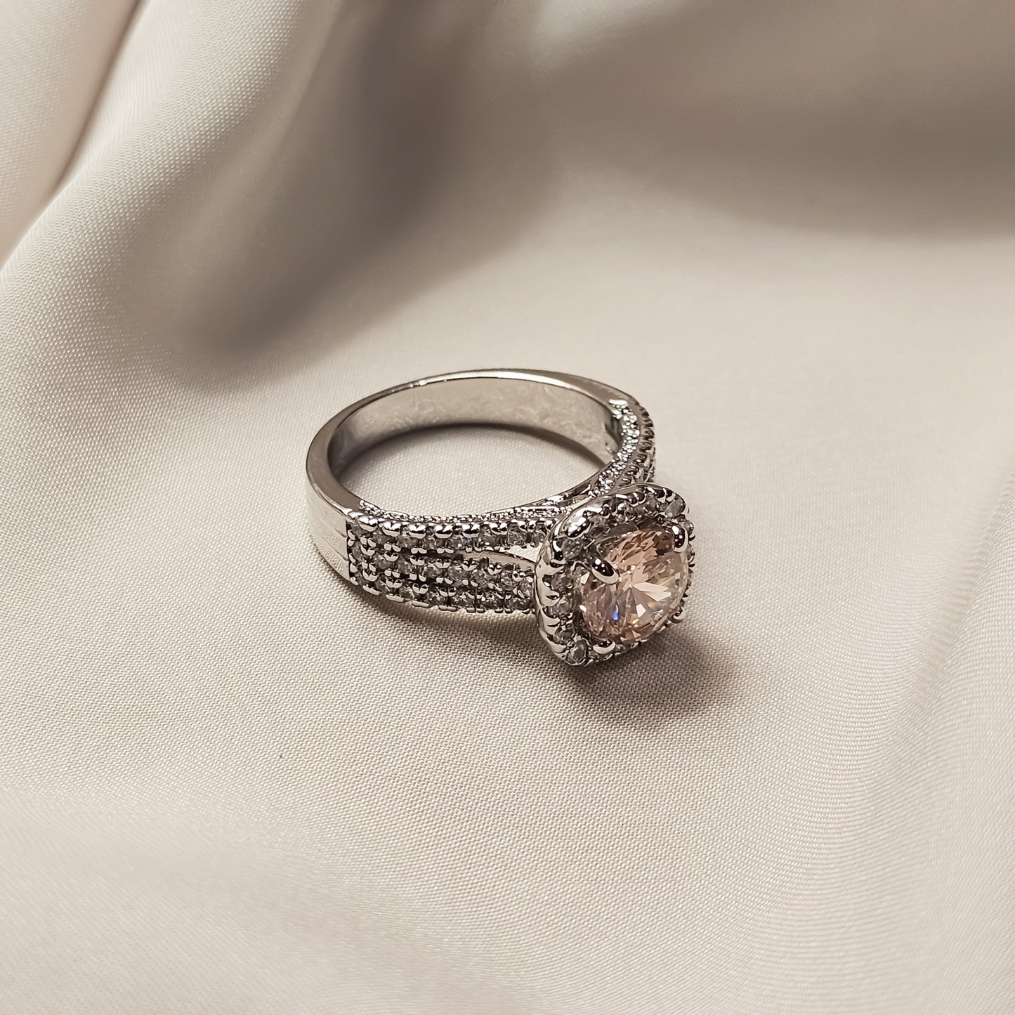 Classical Brilliant Cut Diamond Ring