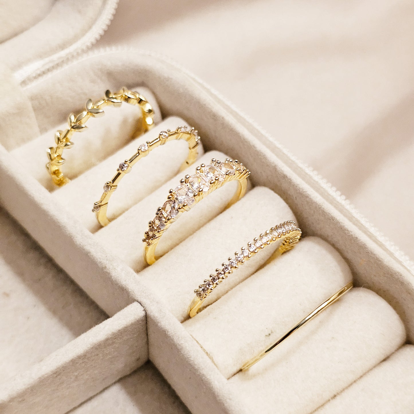 Golden Whisper Ring