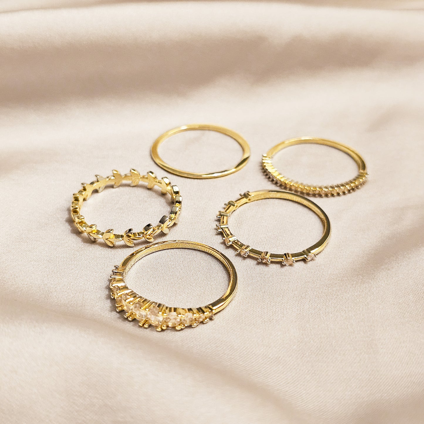 Golden Whisper Ring
