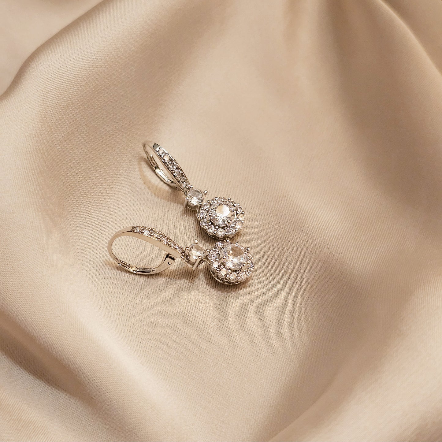 Exquisite Diamond Earrings