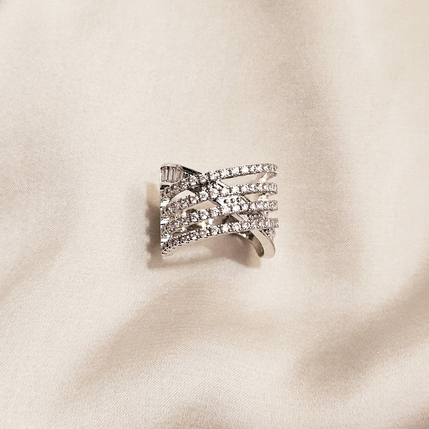 Diamond Stellar Luxe Zircon Ring