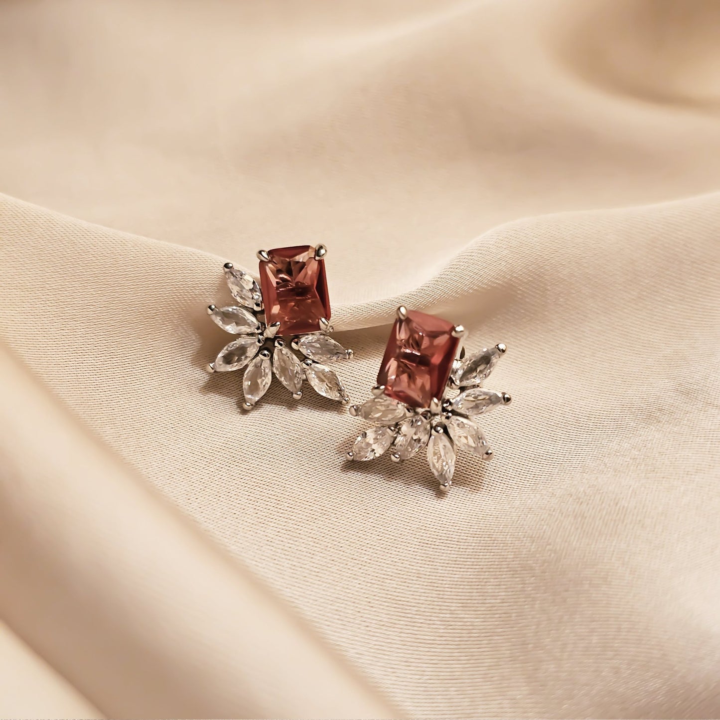 Crimson Glow Ruby Earrings - FAH Jewelry