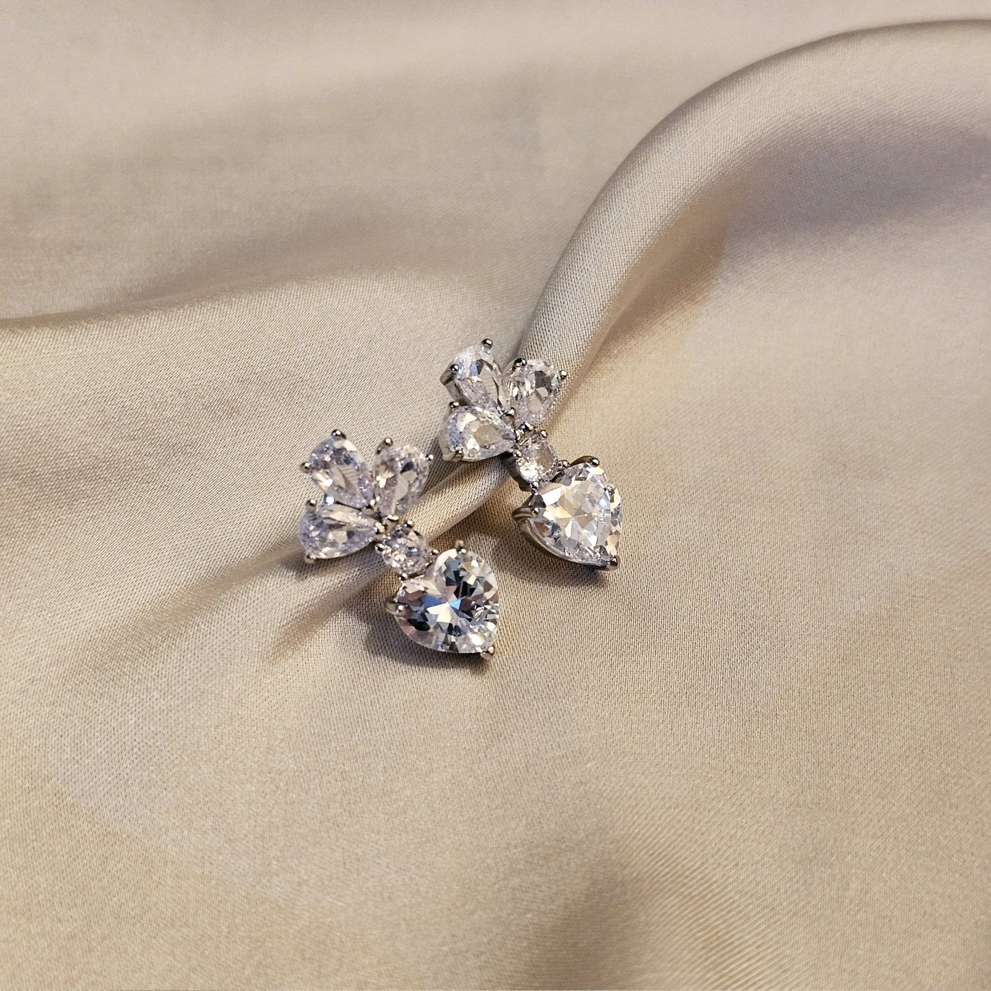 Dazzle Stone Heart Shape - FAH Jewelry