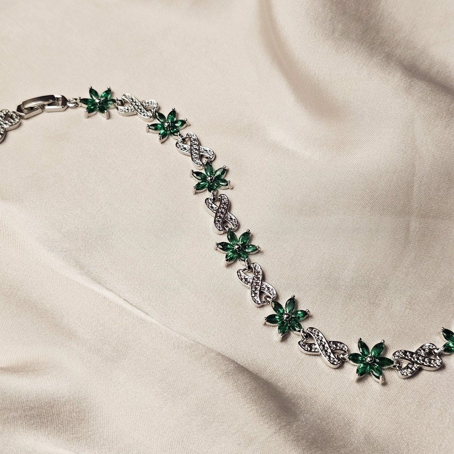 Emerald Bloom Verdant Petal - FAH Jewelry