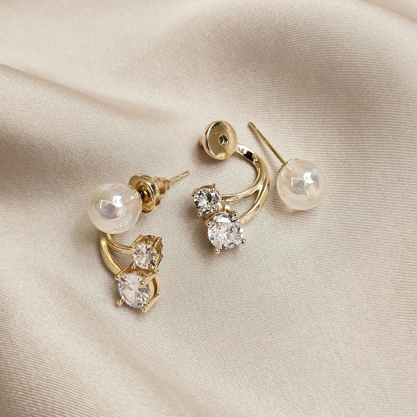 European Trendy Earcuffs With Pearl - FAH Jewelry