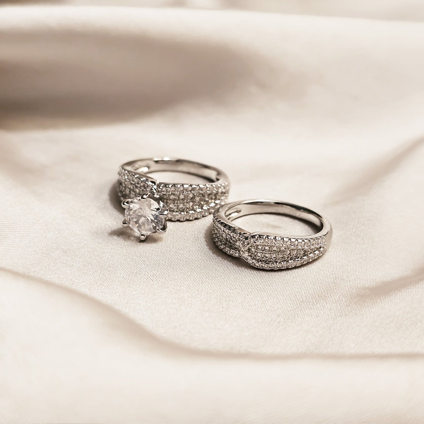 Gilded Dreams Pair Ring - FAH Jewelry