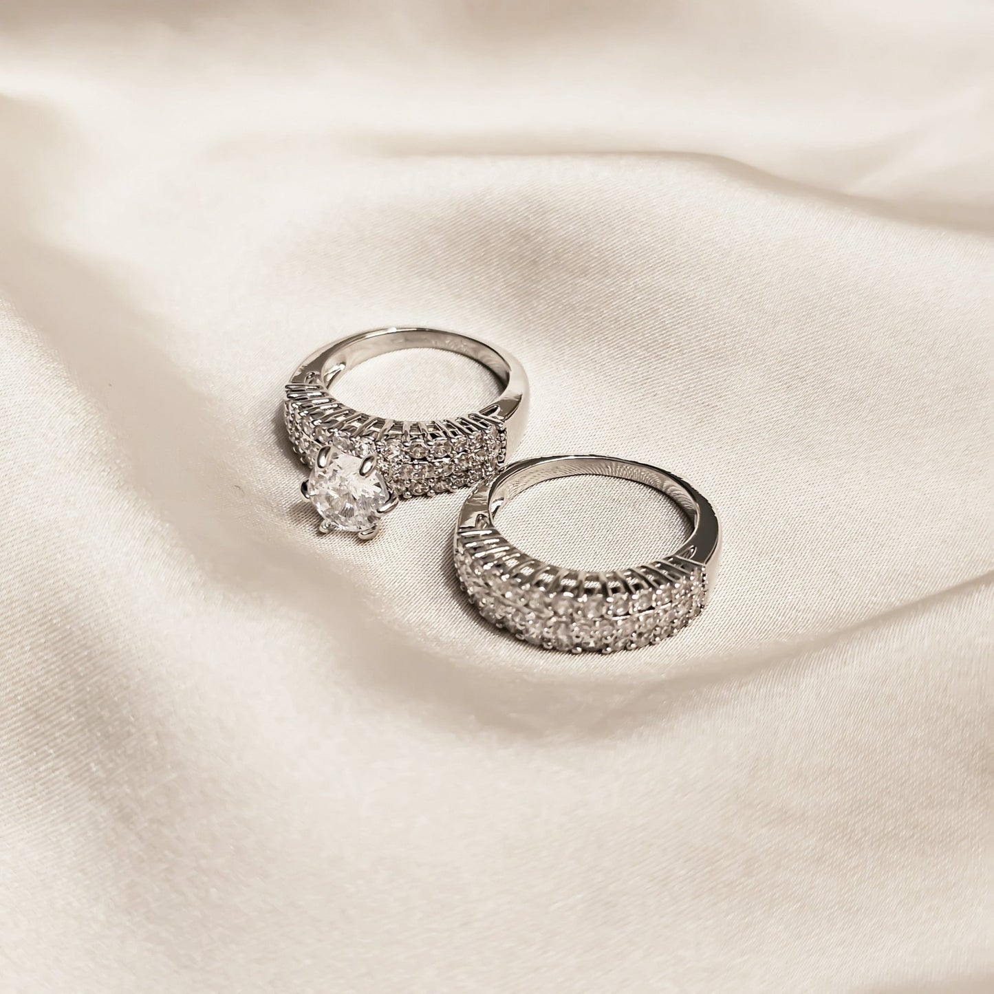 Halo Twins Diamond Ring - FAH Jewelry