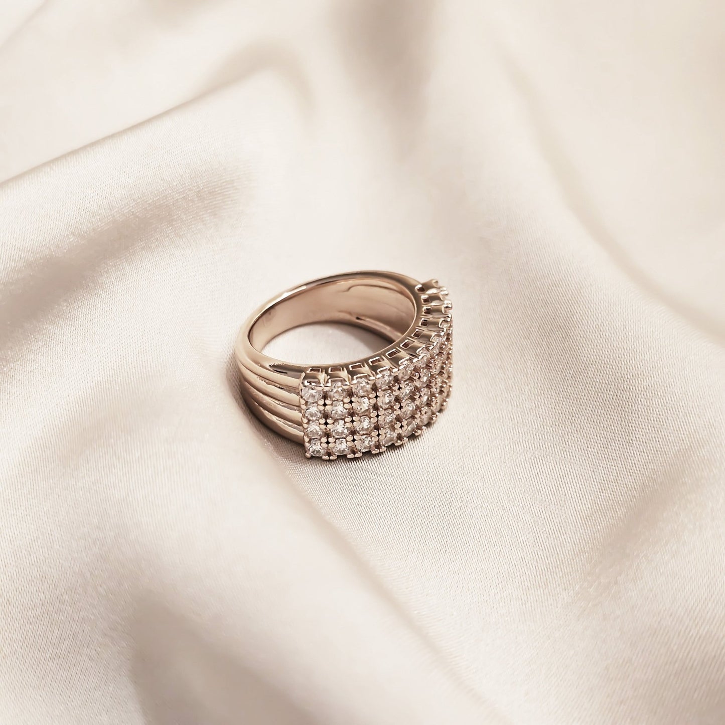 Love Blessing Diamond Ring(Rose Gold) - FAH Jewelry