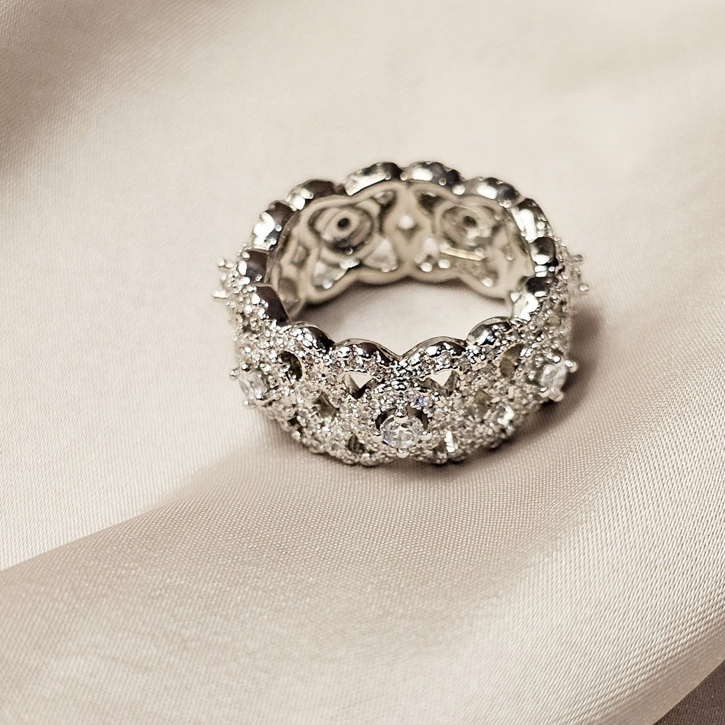 Light Luxury Diamond Natural Ring
