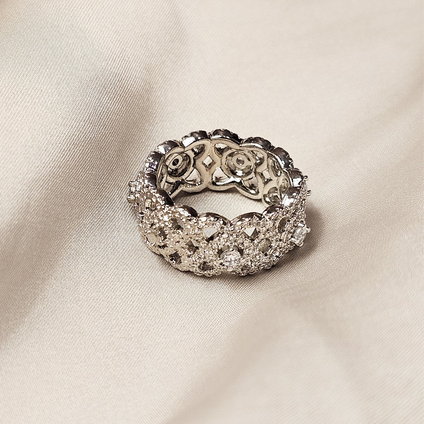 Light Luxury Diamond Natural Ring