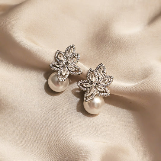 Royal Luster Pearl Earrings