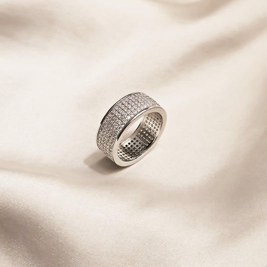 Radiance Circle Zircon Ring