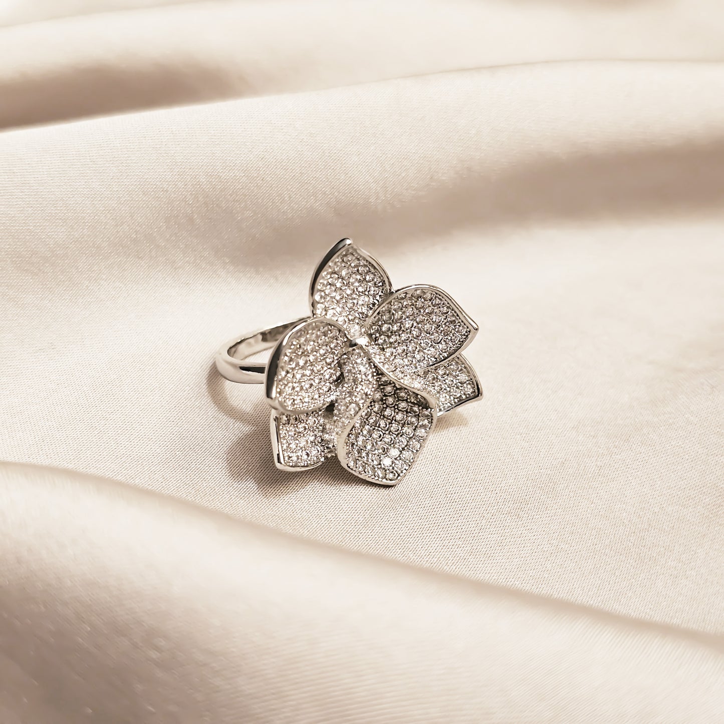Ocean's Whisper Zircon Ring