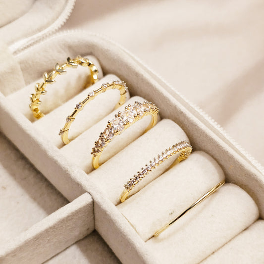Golden Whisper Ring