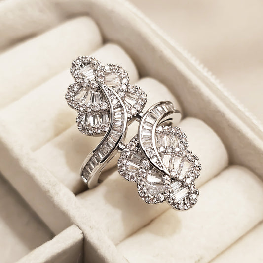 Moonlit Mirage Diamond Ring