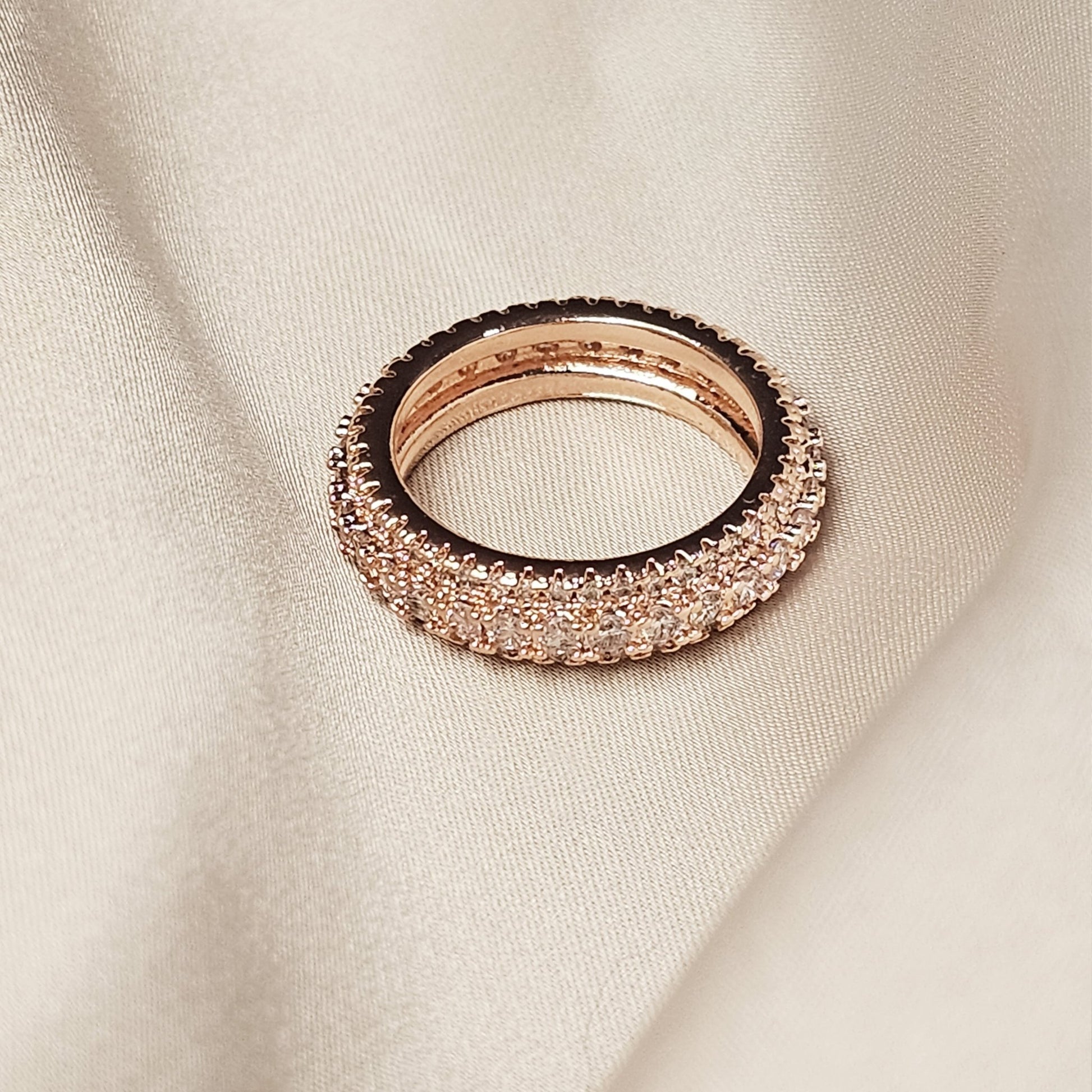 Aster Tail Zircon Ring - FAH Jewelry