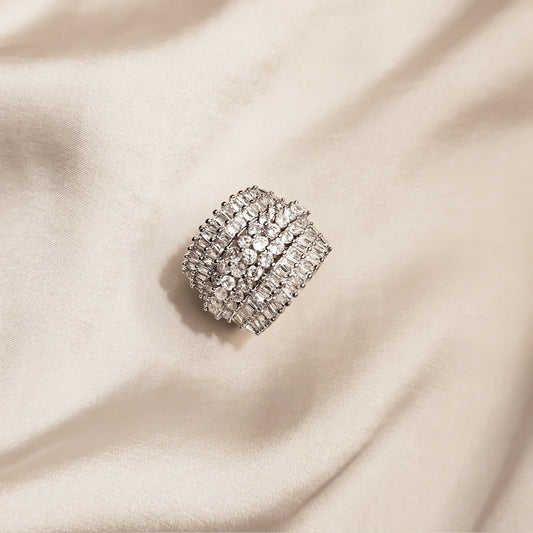 Aurora Band Lover’s Loop Ring - FAH Jewelry