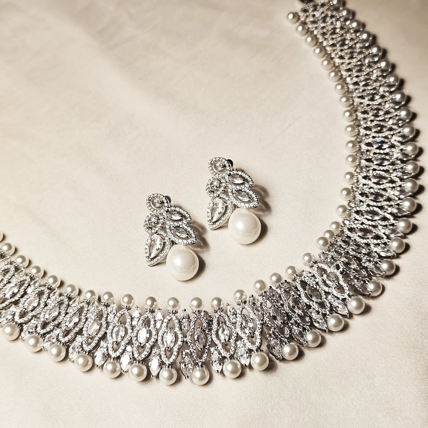 Celestia Pearl Ensemble - FAH Jewelry