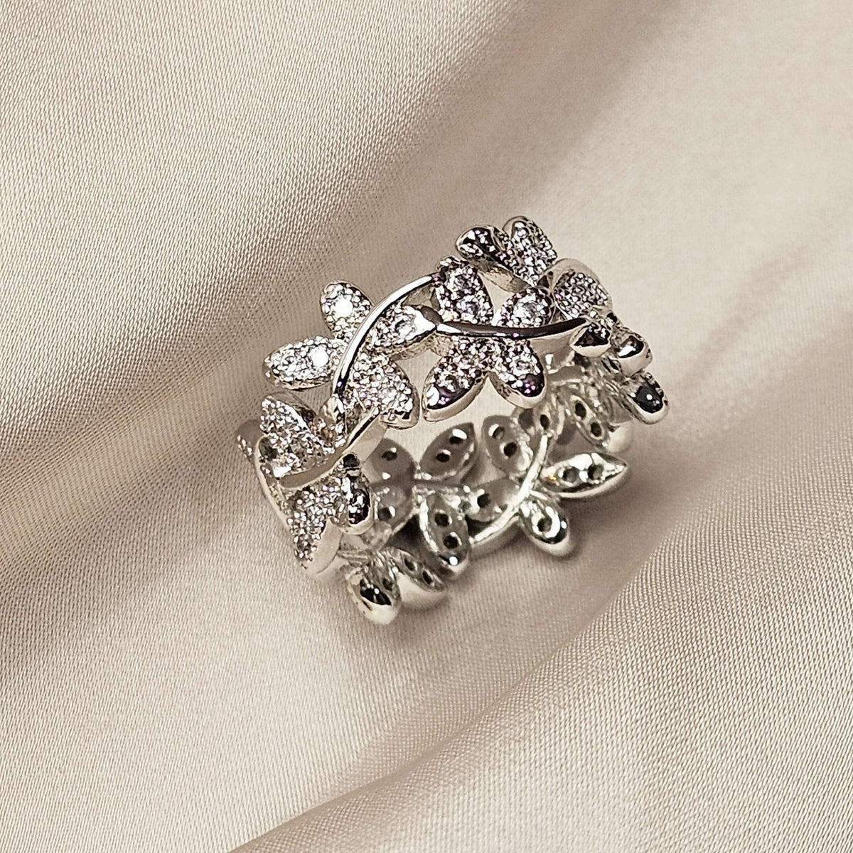Coquette Style Cute Butterfly Ring – FAH Jewelry