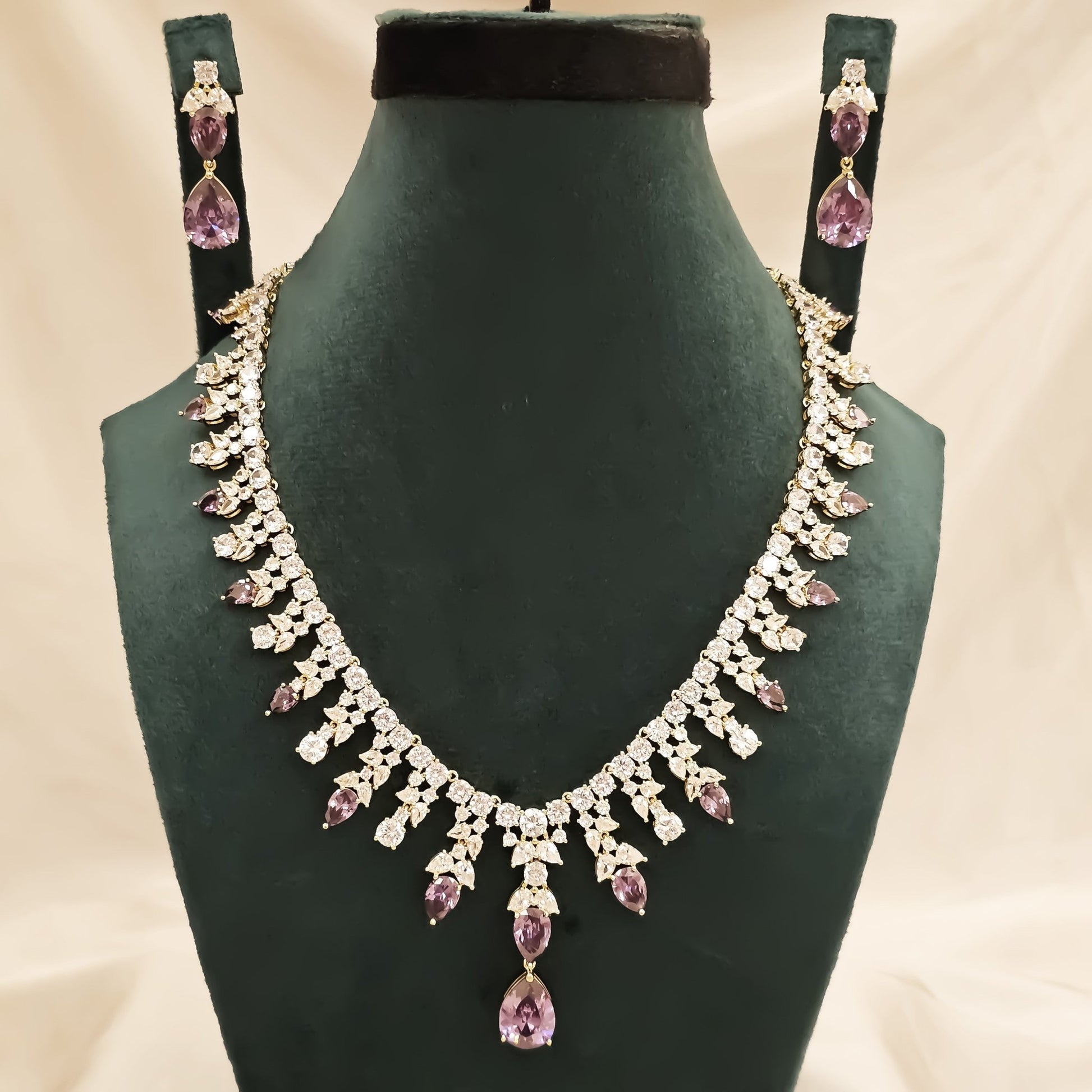 Crown Violet Serenade(GOLD PLATED) - FAH Jewelry