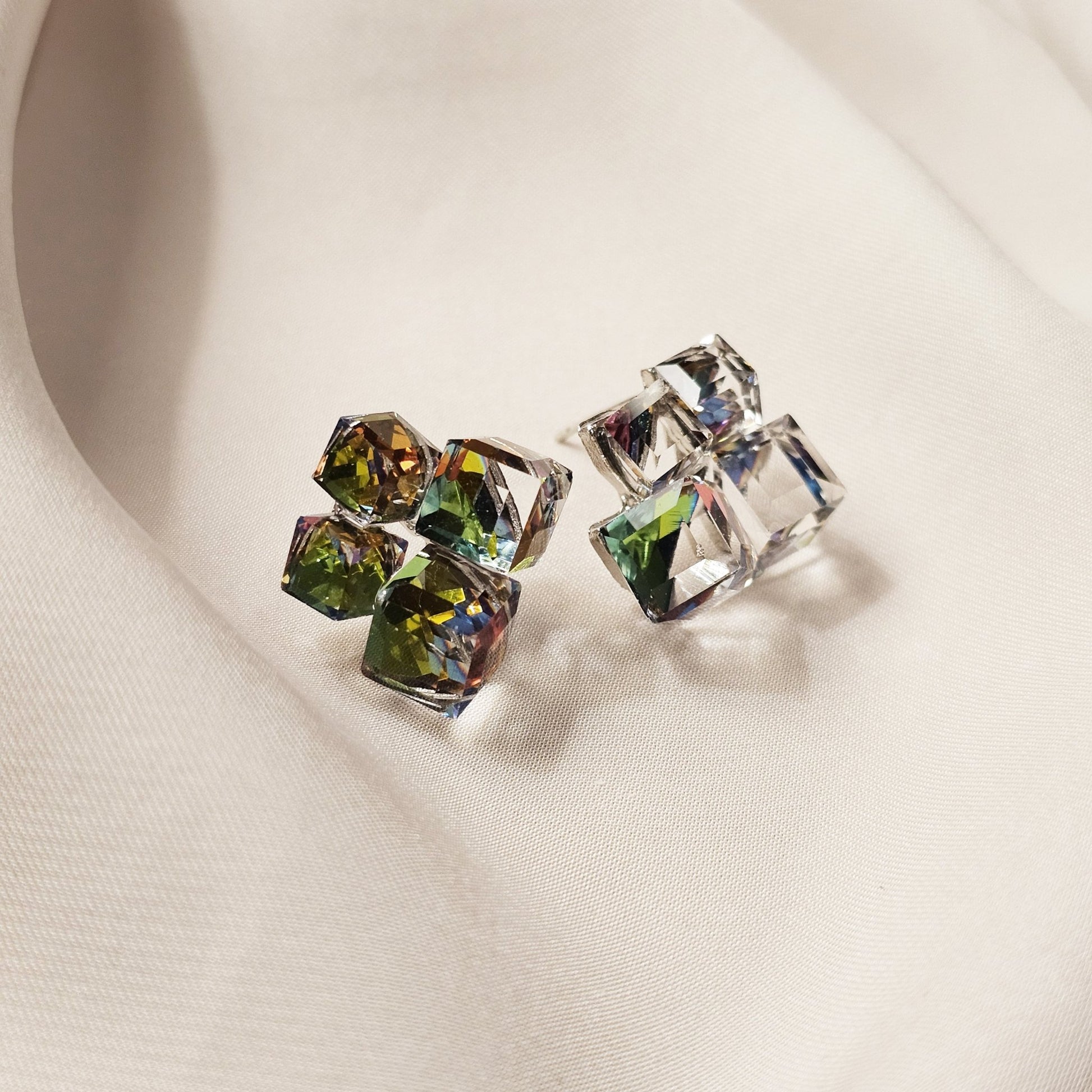 Cubic Shape Trendy Studds Earrings - FAH Jewelry