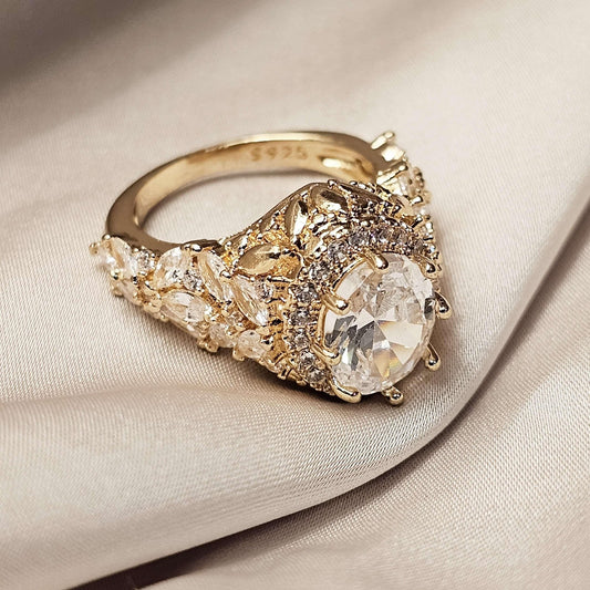 Cubic Zirconia Party Ring - FAH Jewelry