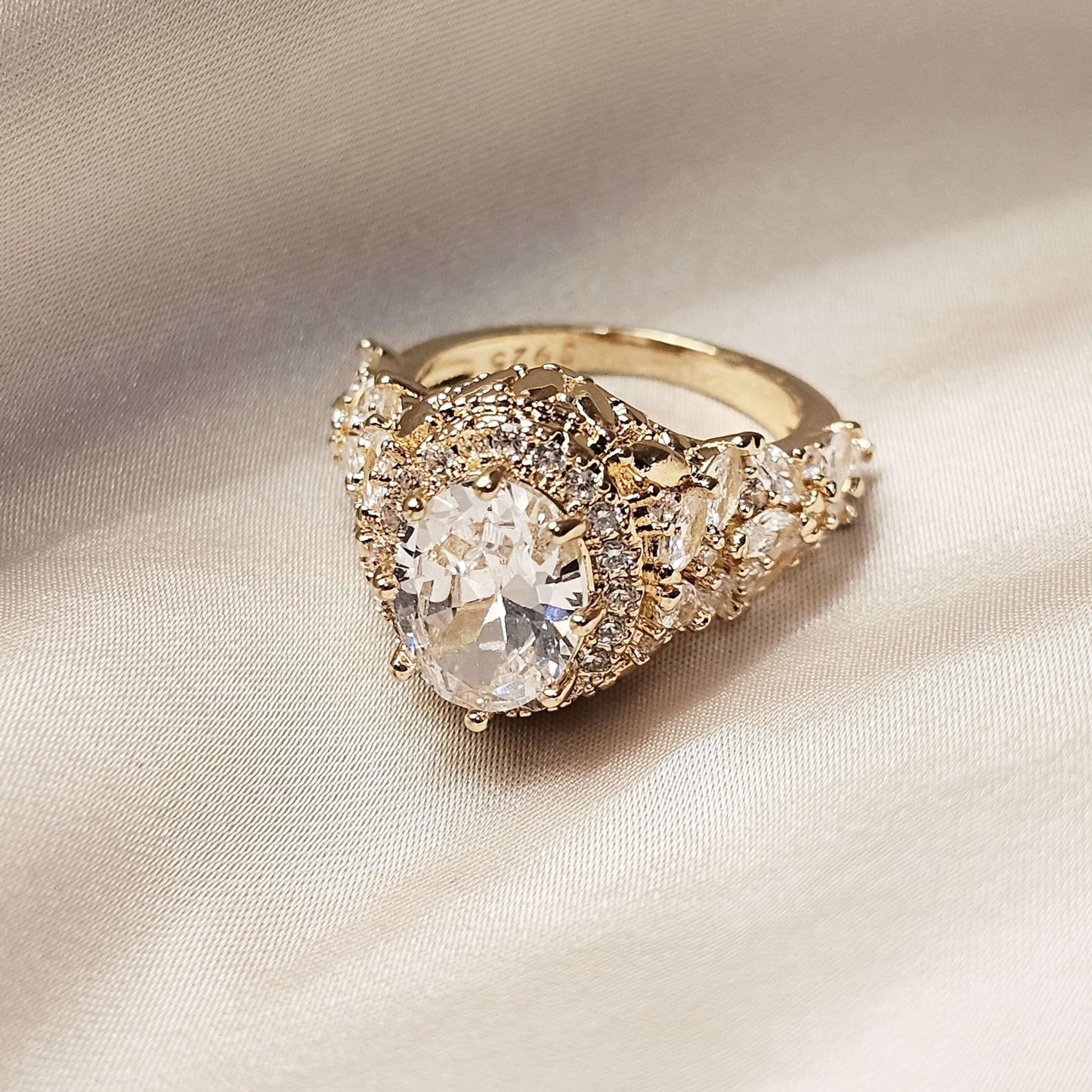 Cubic Zirconia Party Ring - FAH Jewelry