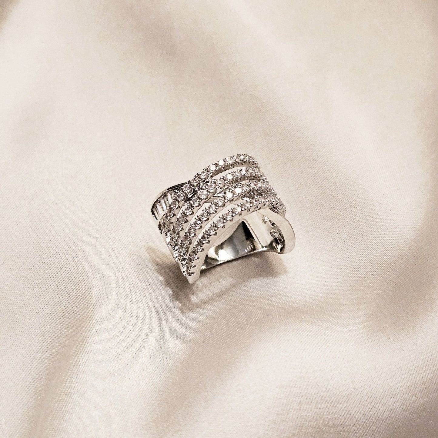 Diamond Stellar Luxe Zircon Ring - FAH Jewelry