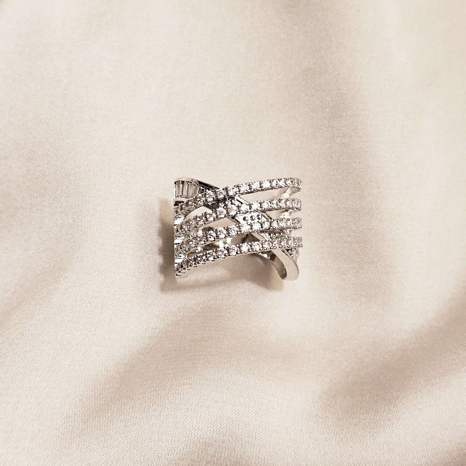 Diamond Stellar Luxe Zircon Ring - FAH Jewelry
