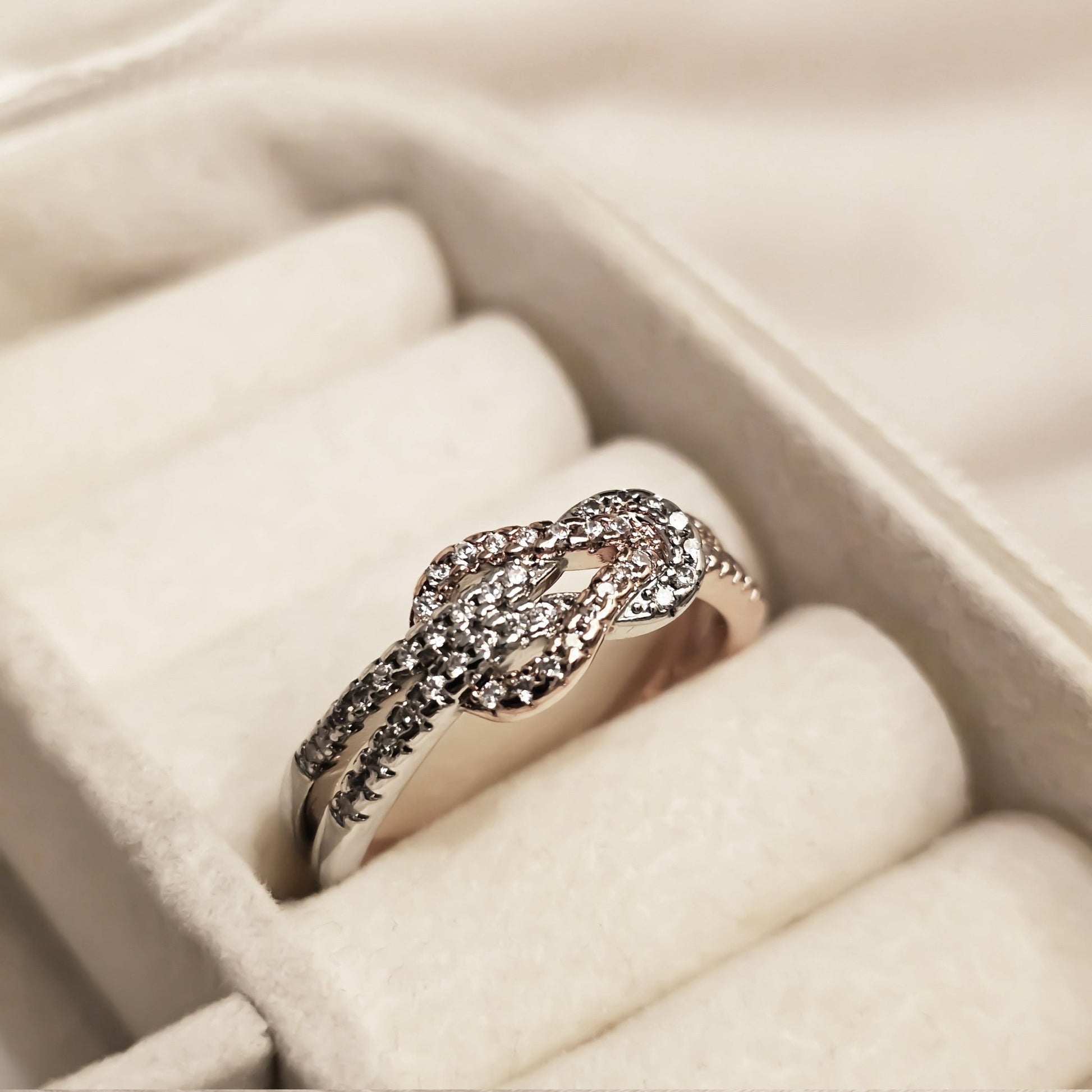 Dual Tone Axis Ring - FAH Jewelry