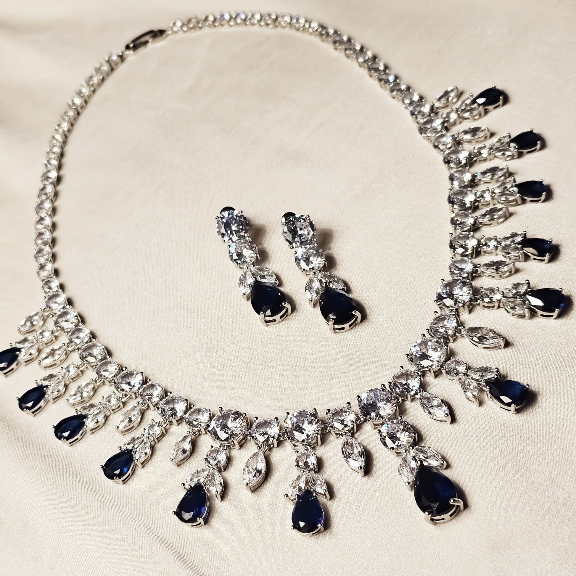 Dynasty Blue Platinum - FAH Jewelry