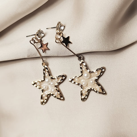 Stars Long Dangle Earrings