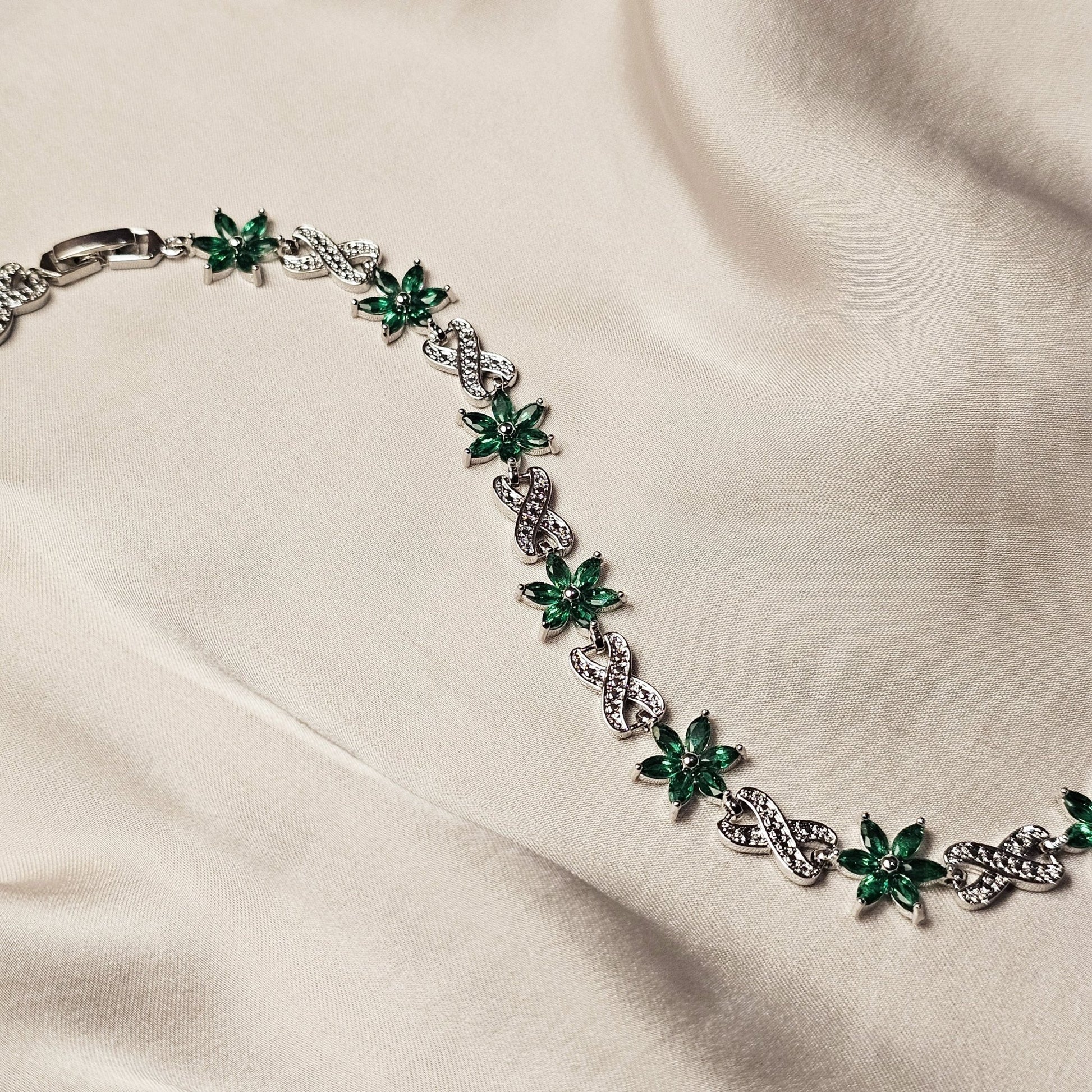 Emerald Bloom Verdant Petal - FAH Jewelry