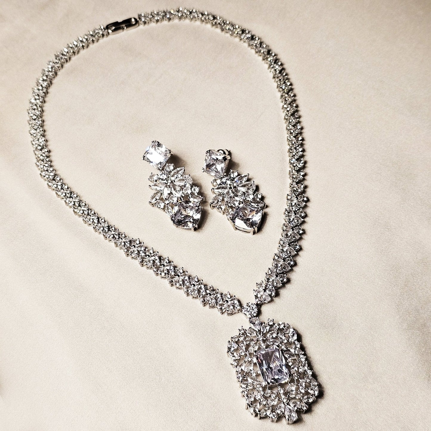 Empress Cut Zircon Set - FAH Jewelry