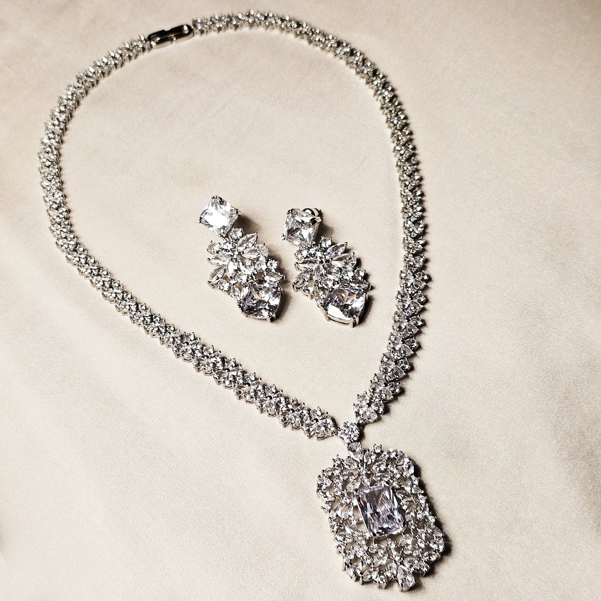 Empress Cut Zircon Set - FAH Jewelry