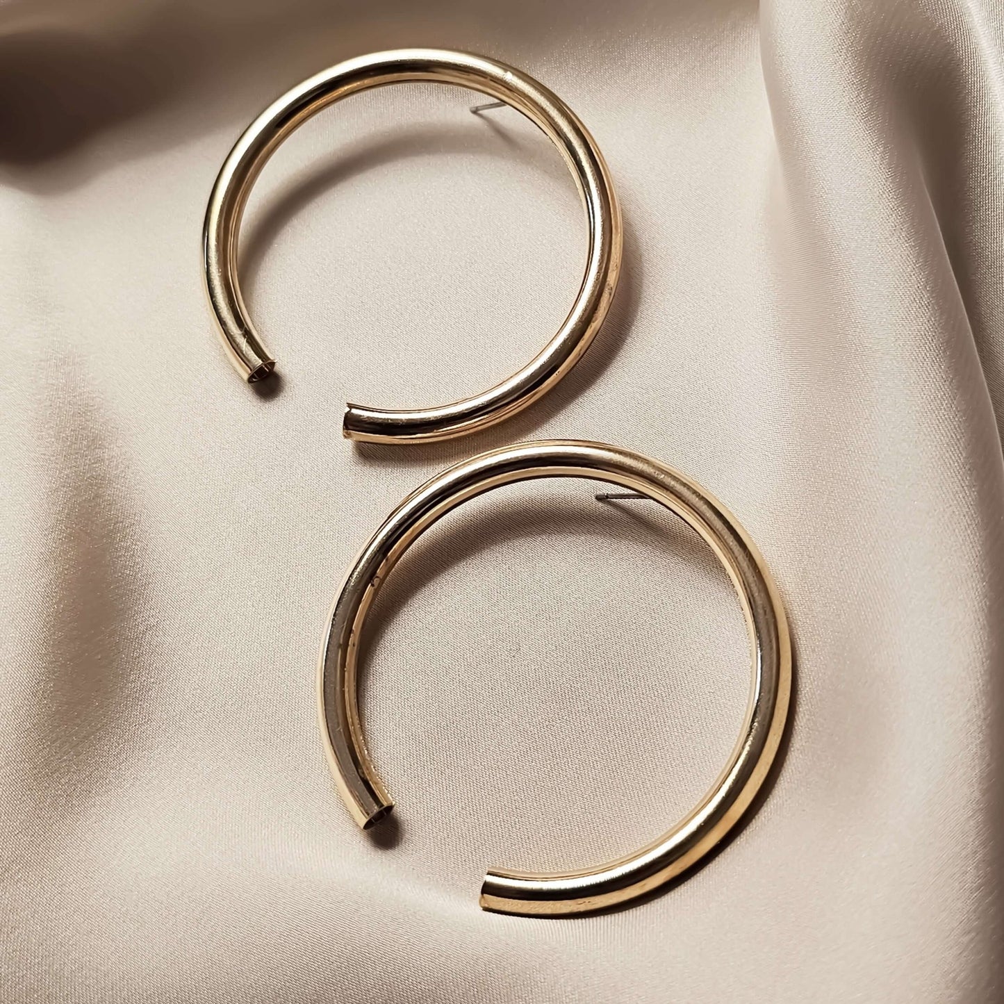 European Punk Metal Hoop Earring - FAH Jewelry