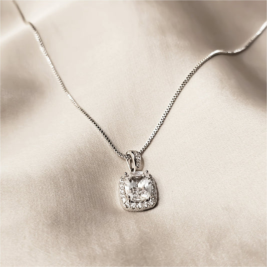 Exquisite Cubic Zirconia Decor Pendant - FAH Jewelry