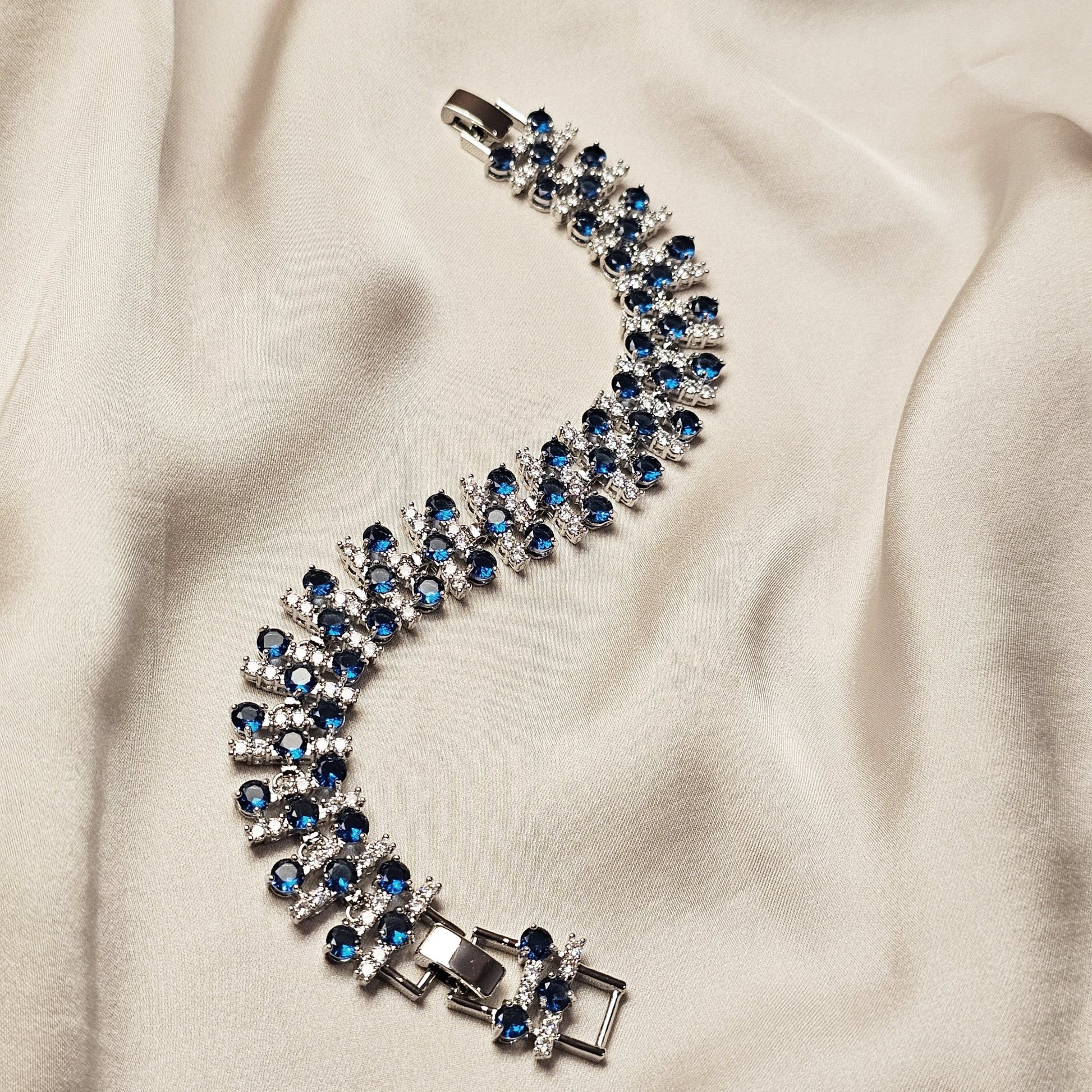 Floral Royale Blue Fleur - FAH Jewelry