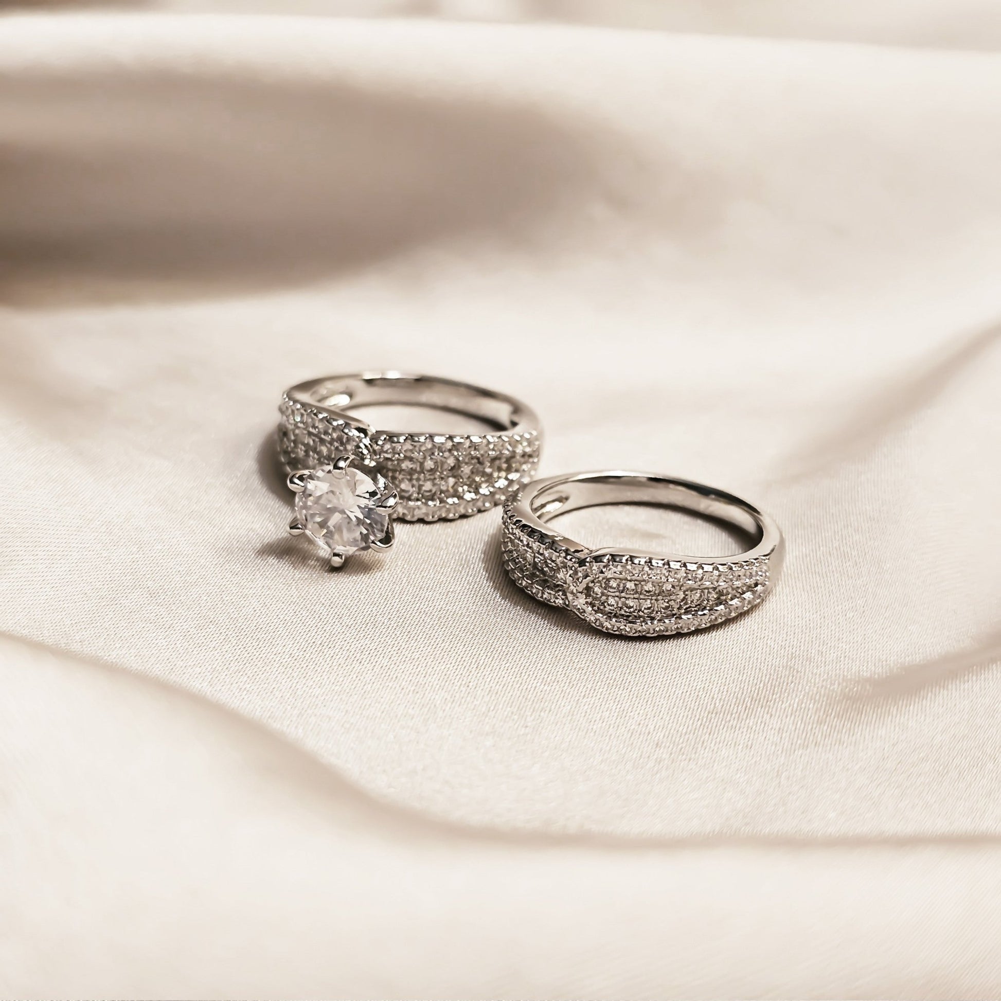 Gilded Dreams Pair Ring - FAH Jewelry