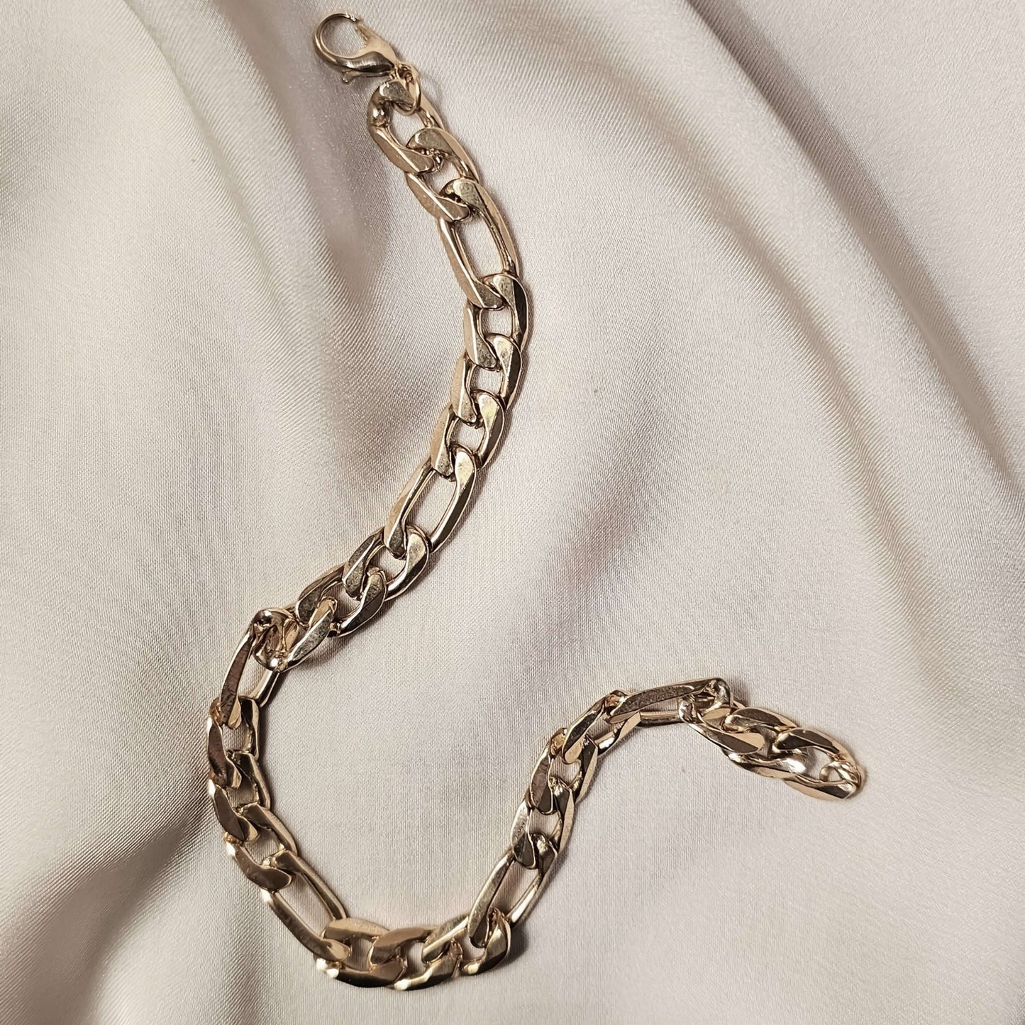 Gold Plated Adjustable Stainless Steel Bracelet - FAH Jewelry