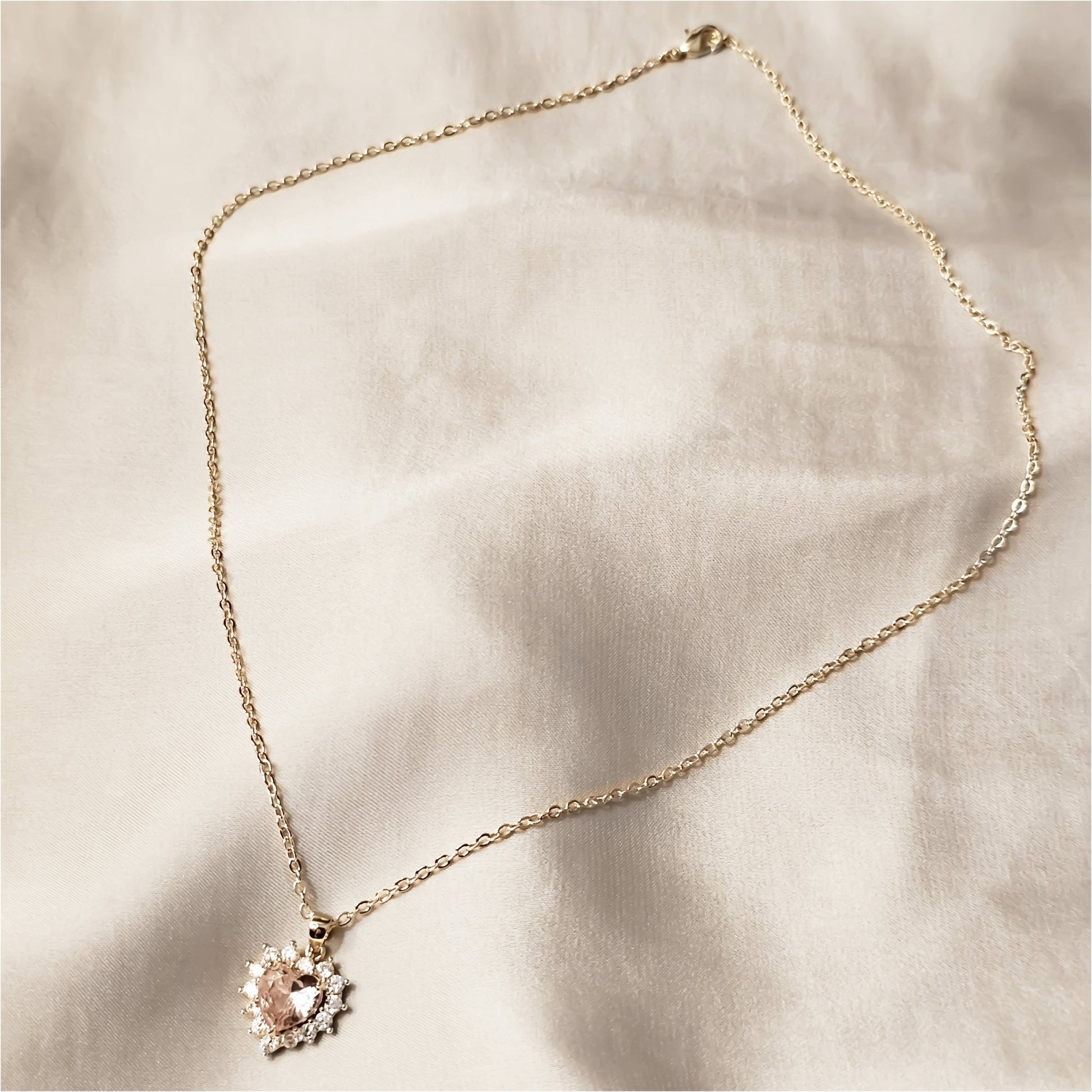 Ice Out Full Zirconia Diamond Heart Pendant - FAH Jewelry