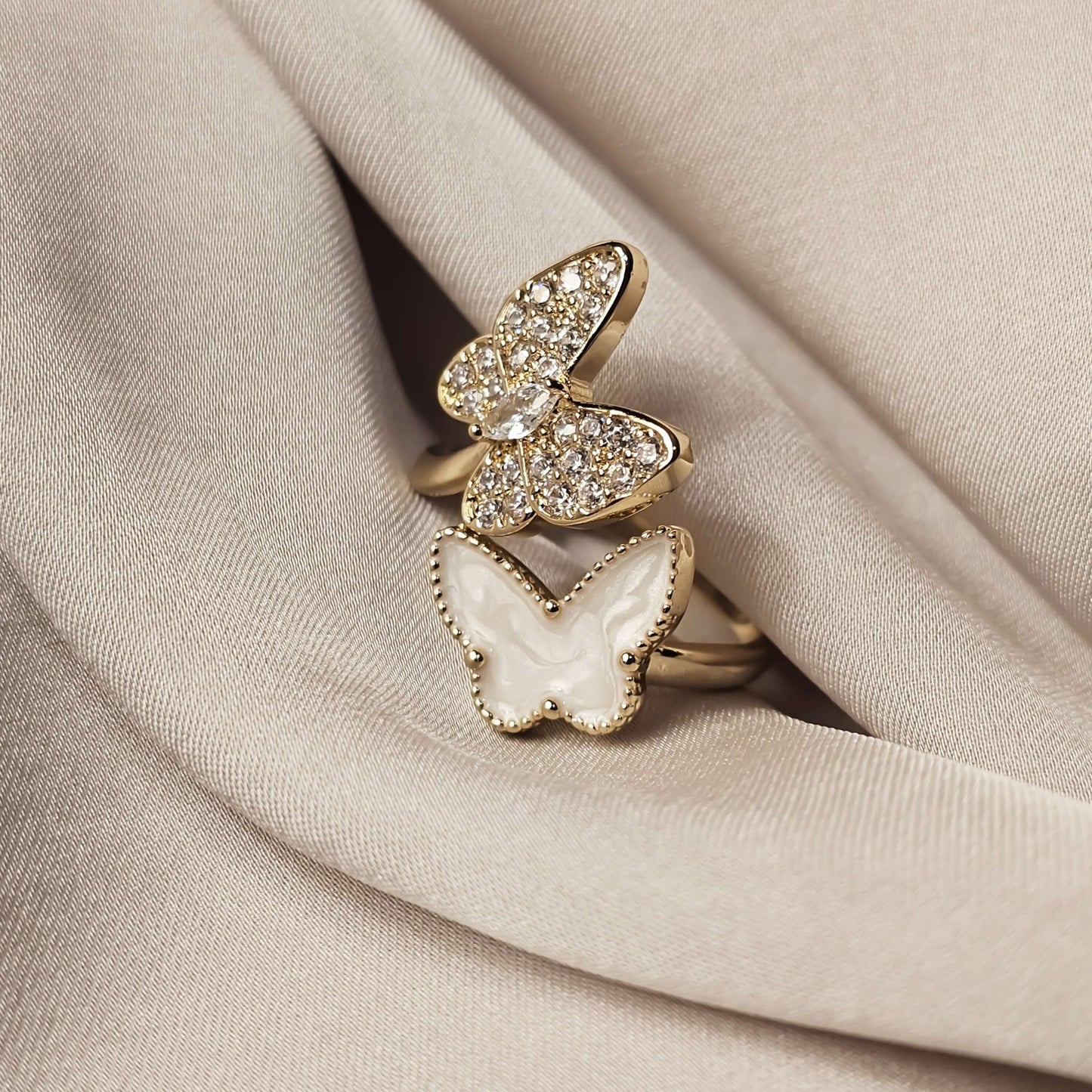 JAdore Butterfly Decor Ring - FAH Jewelry