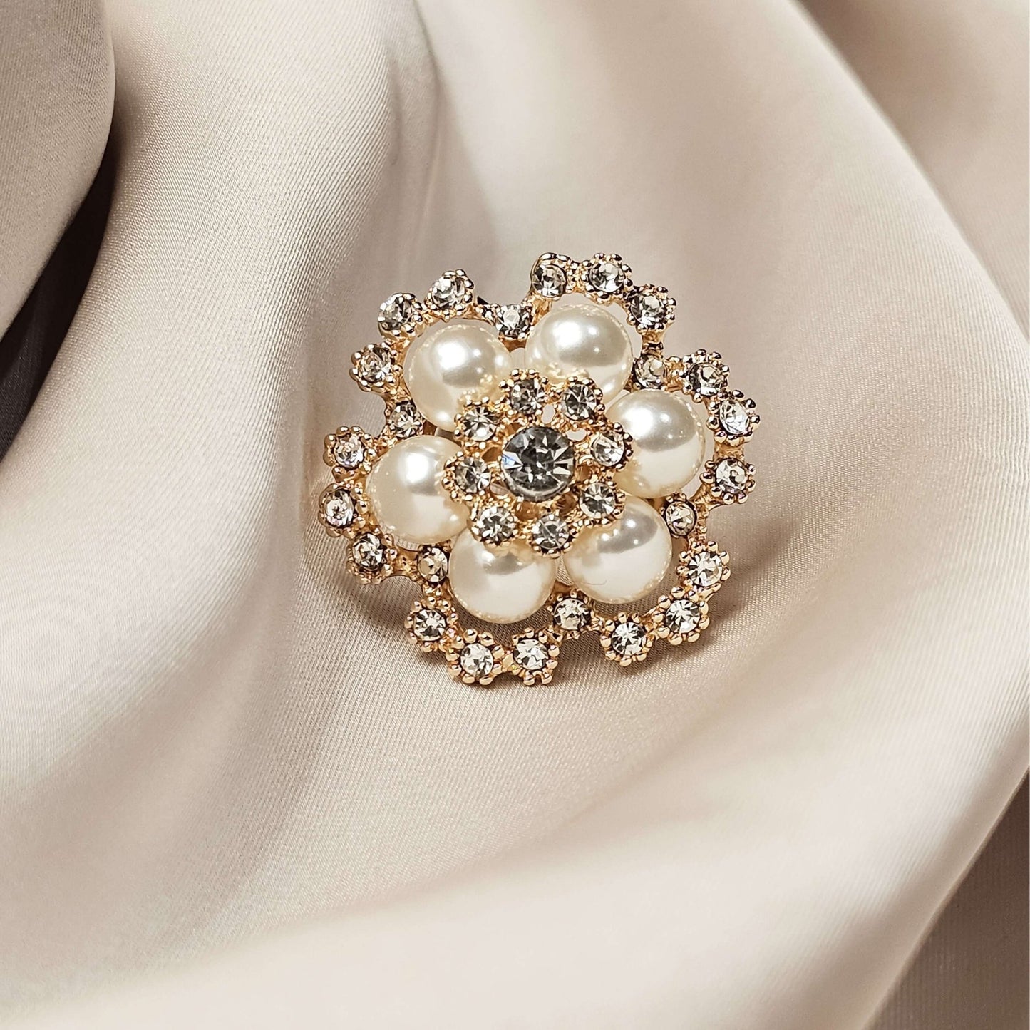 Korean Style Pearl Ring - FAH Jewelry