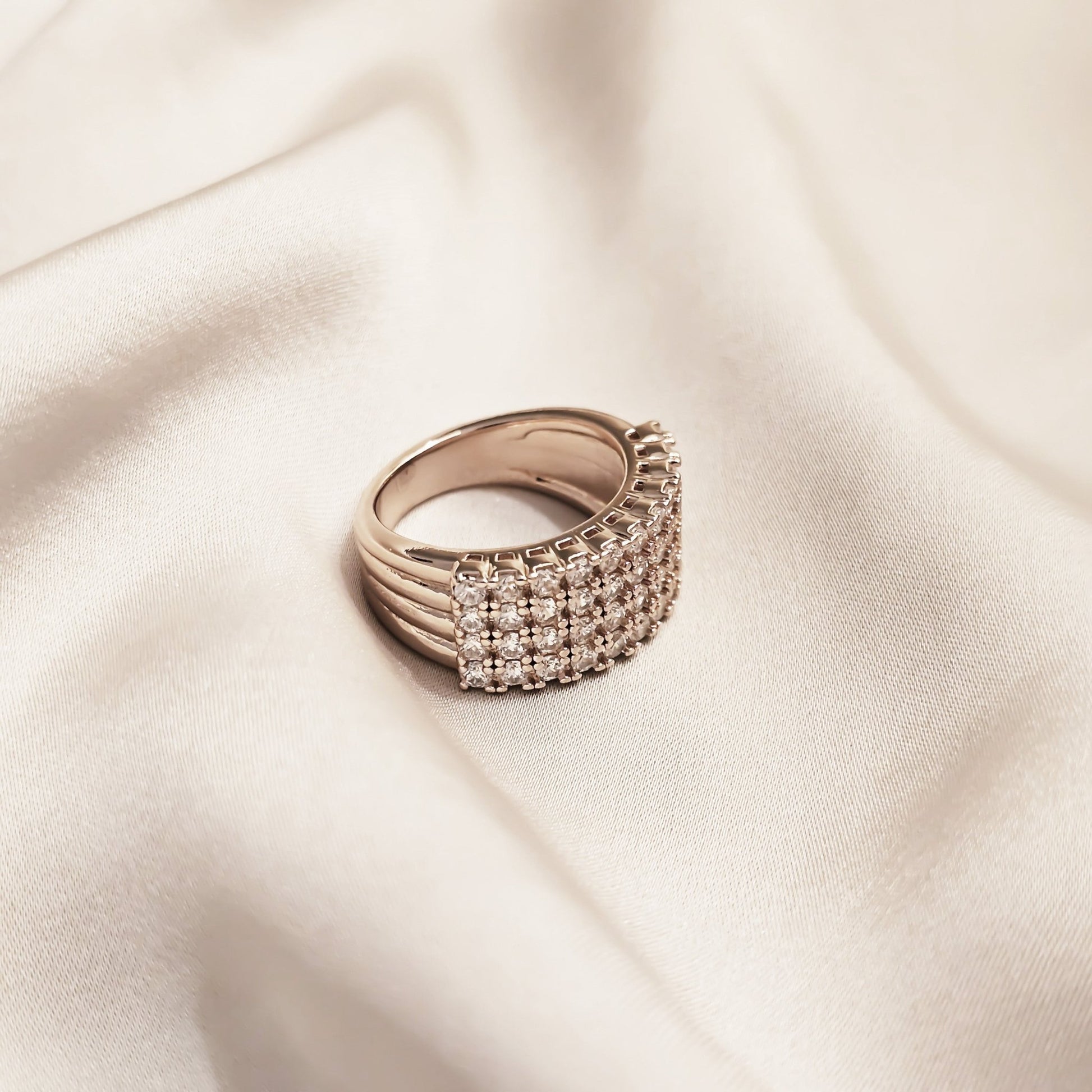 Love Blessing Diamond Ring(Rose Gold) - FAH Jewelry