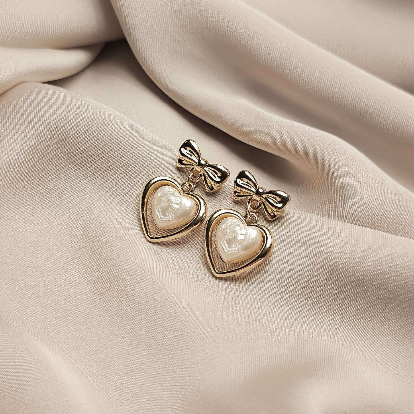 Love Pearl Korean Earrings - FAH Jewelry