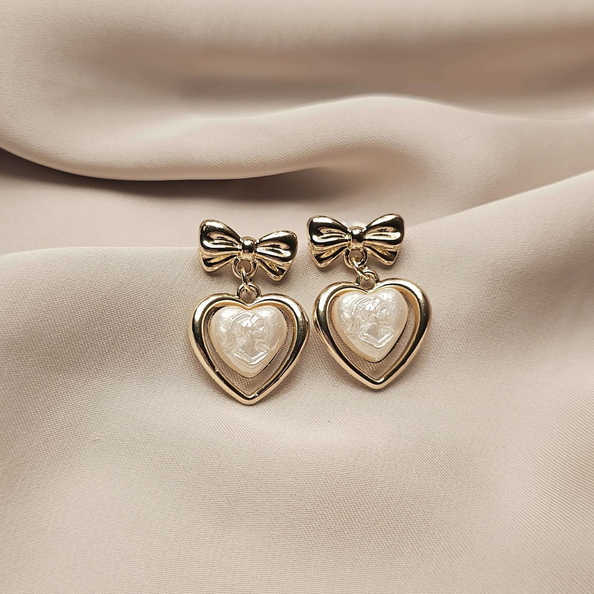 Love Pearl Korean Earrings - FAH Jewelry