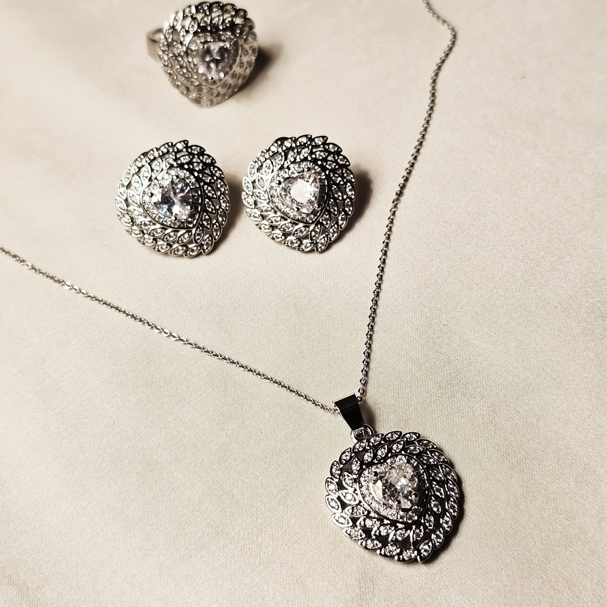 Lunara Love Crystal Drop - FAH Jewelry