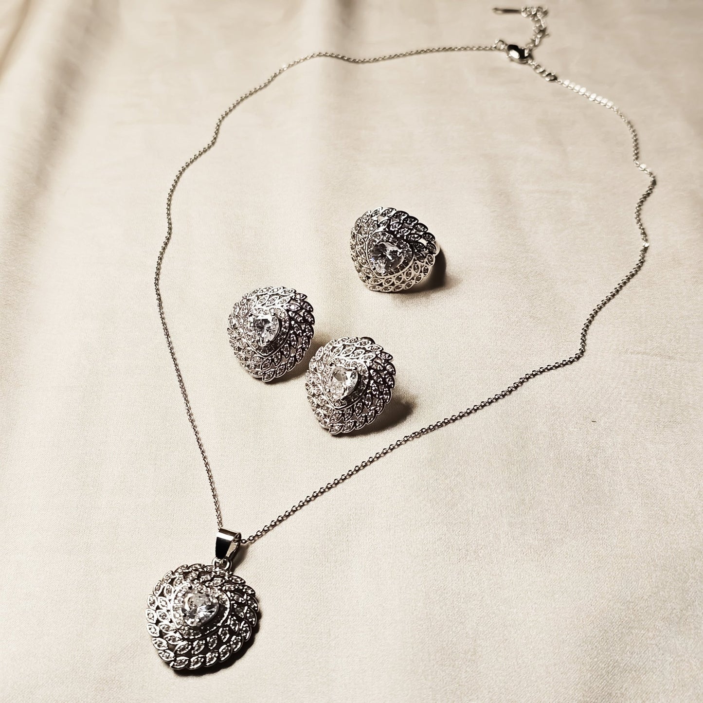 Lunara Love Crystal Drop - FAH Jewelry