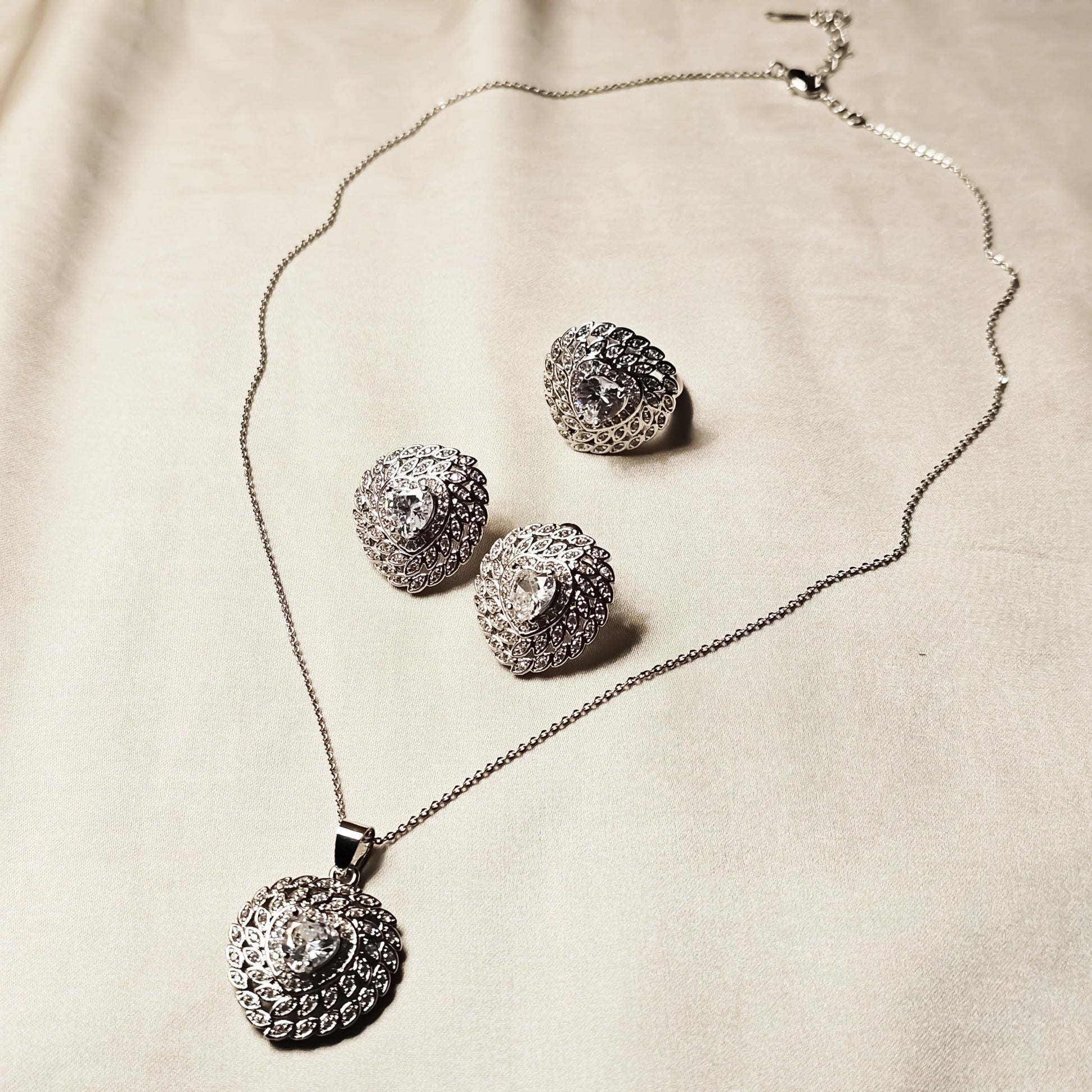 Lunara Love Crystal Drop - FAH Jewelry